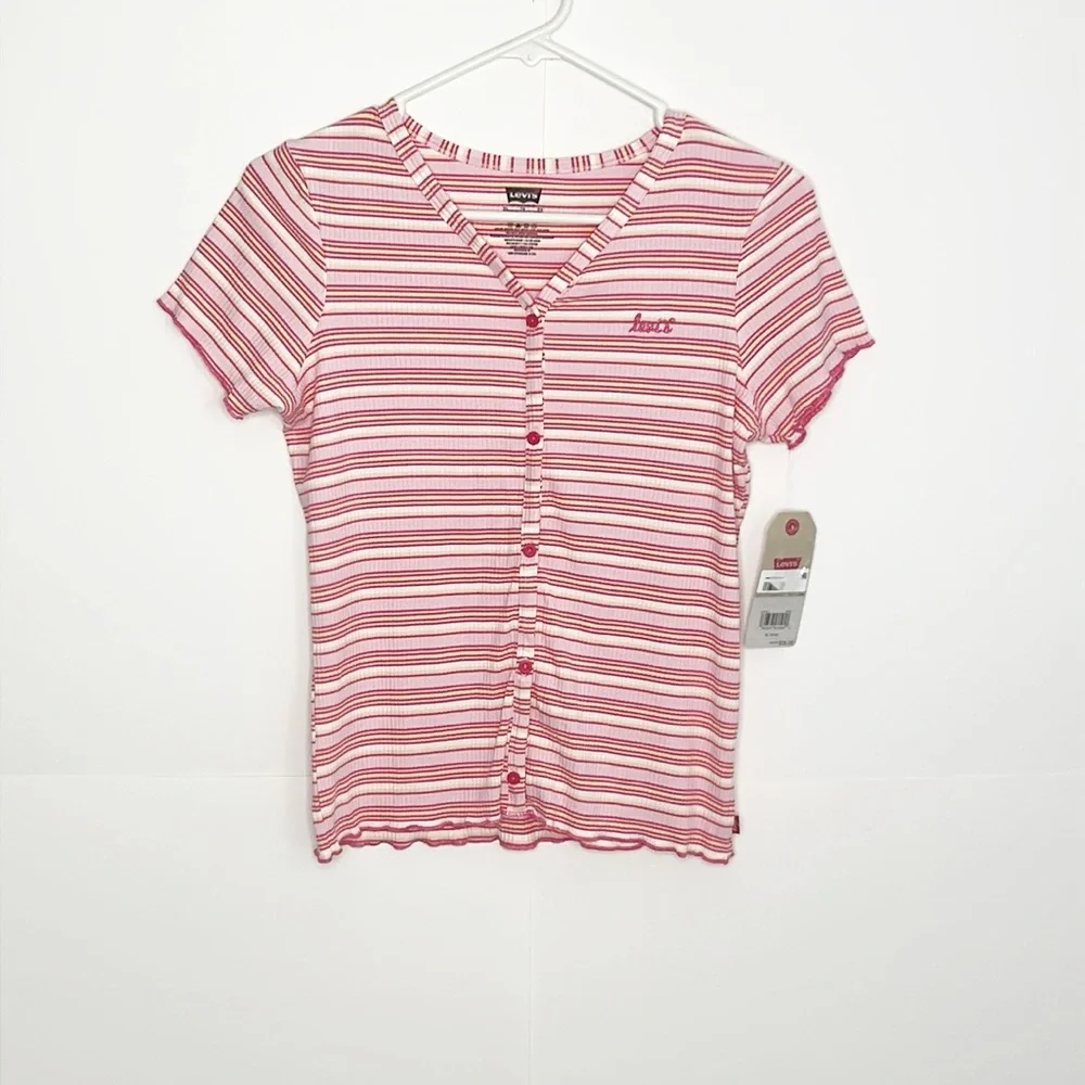 Girls Levi's Stripe Tee Size XL